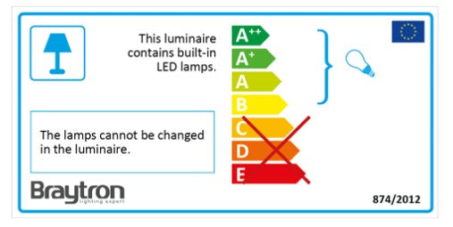 Nastenna lampa RITA 2xGU10 IP44 - Antracit